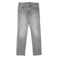 LEVI'S 511 BIG E Jeans Mens Grey Slim Straight Stone Wash W33 L34