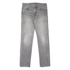LEVI'S 511 BIG E Jeans Mens Grey Slim Straight Stone Wash W33 L34