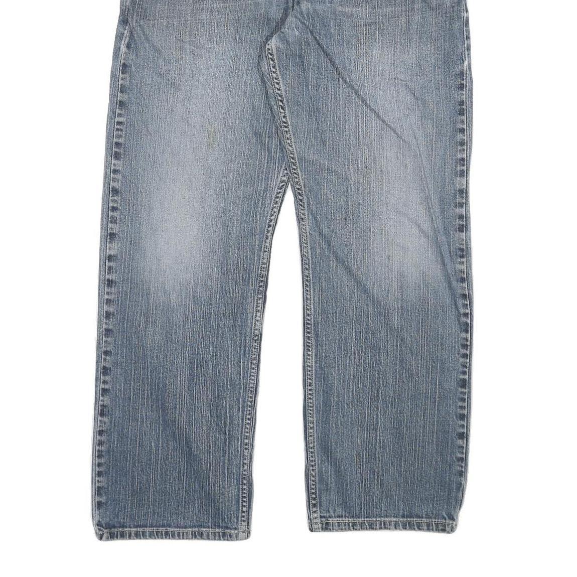 LEVI'S 505 Mens Jeans Blue Regular Straight Denim Medium W34 L30 Classic Zip