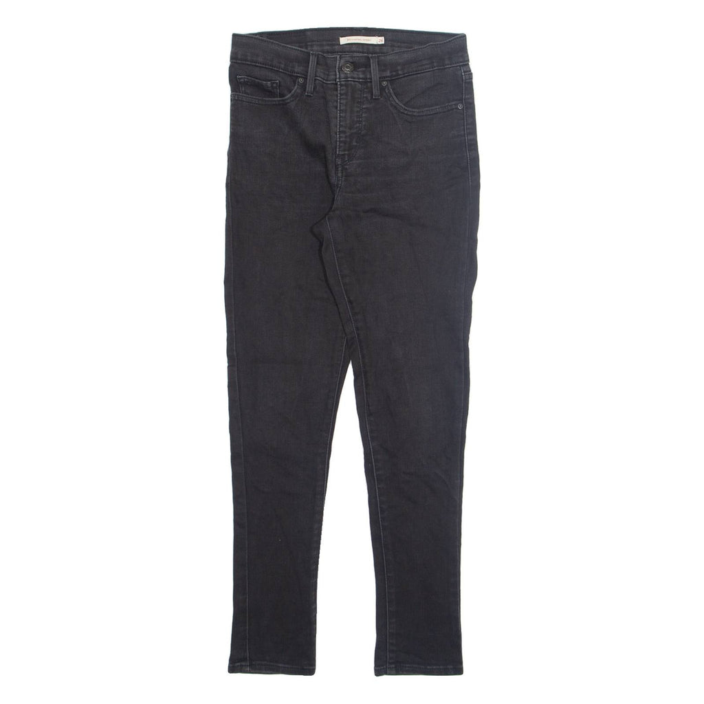 LEVI'S 311 Womens Jeans Black Slim Skinny W26 L30