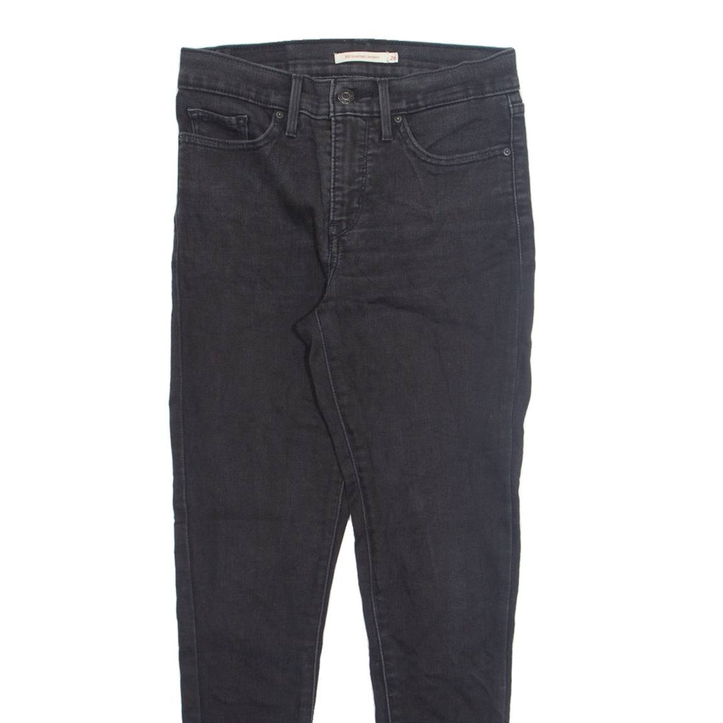 LEVI'S 311 Womens Jeans Black Slim Skinny W26 L30