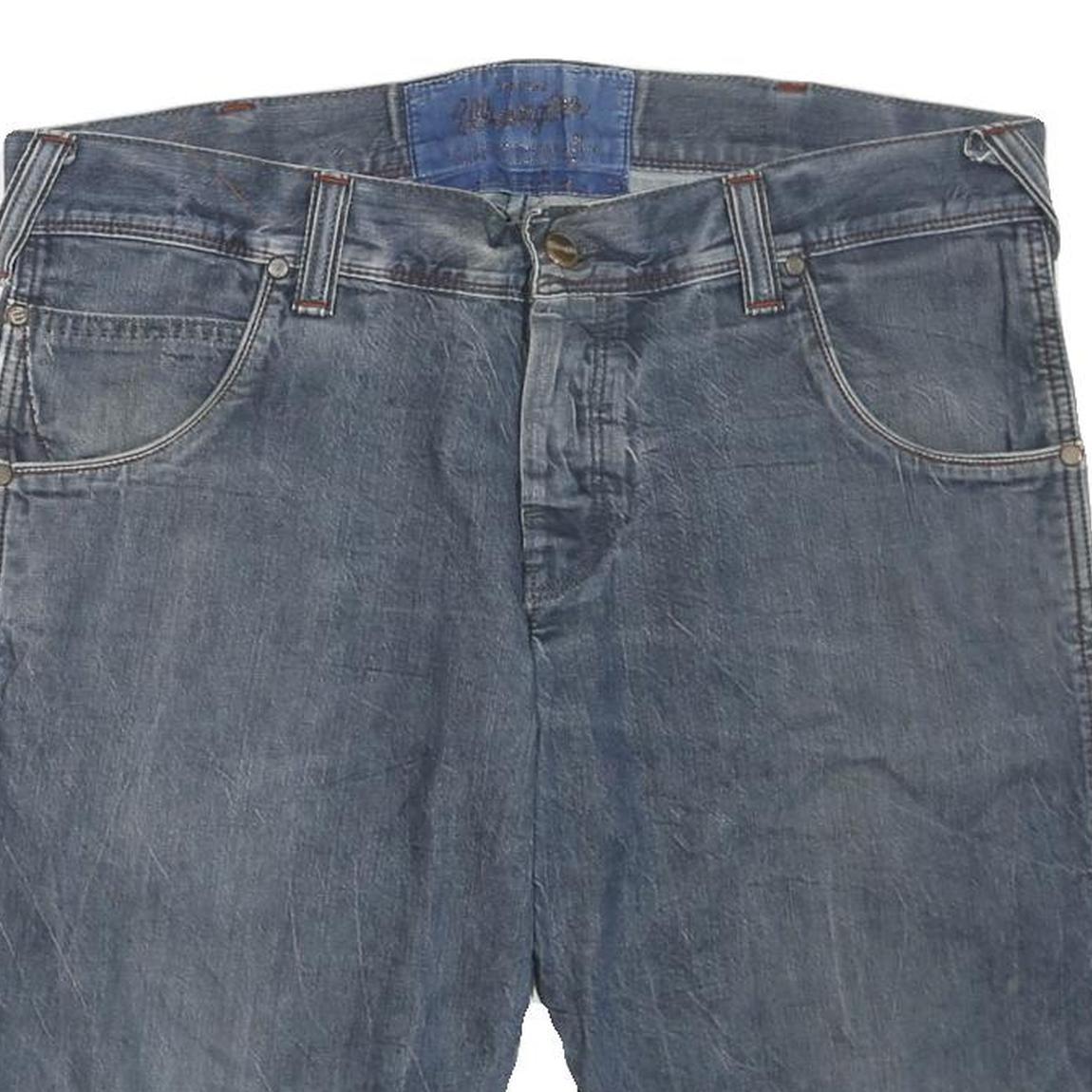 WRANGLER Womens Denim Blue Casual Shorts XL W40 Summer Wear
