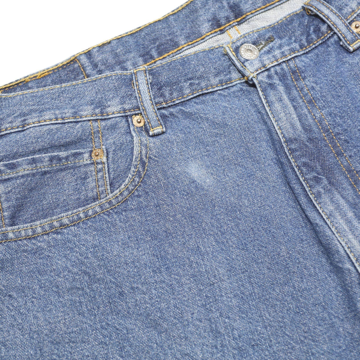 LEVI'S Mens Shorts Blue XL W40 Denim Classic Fit Cotton Casual