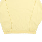 GEAR FOR SPORTS Mens Yellow Eskimo Joes Crew Neck Sweatshirt S Cotton Blend