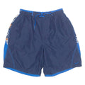 NIKE Mesh Lined Floral Panel Mens Swimming Shorts Blue Relaxed L W28