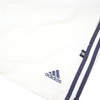 ADIDAS Mens White Casual Shorts L W36 Three Stripe Design Comfortable Fit