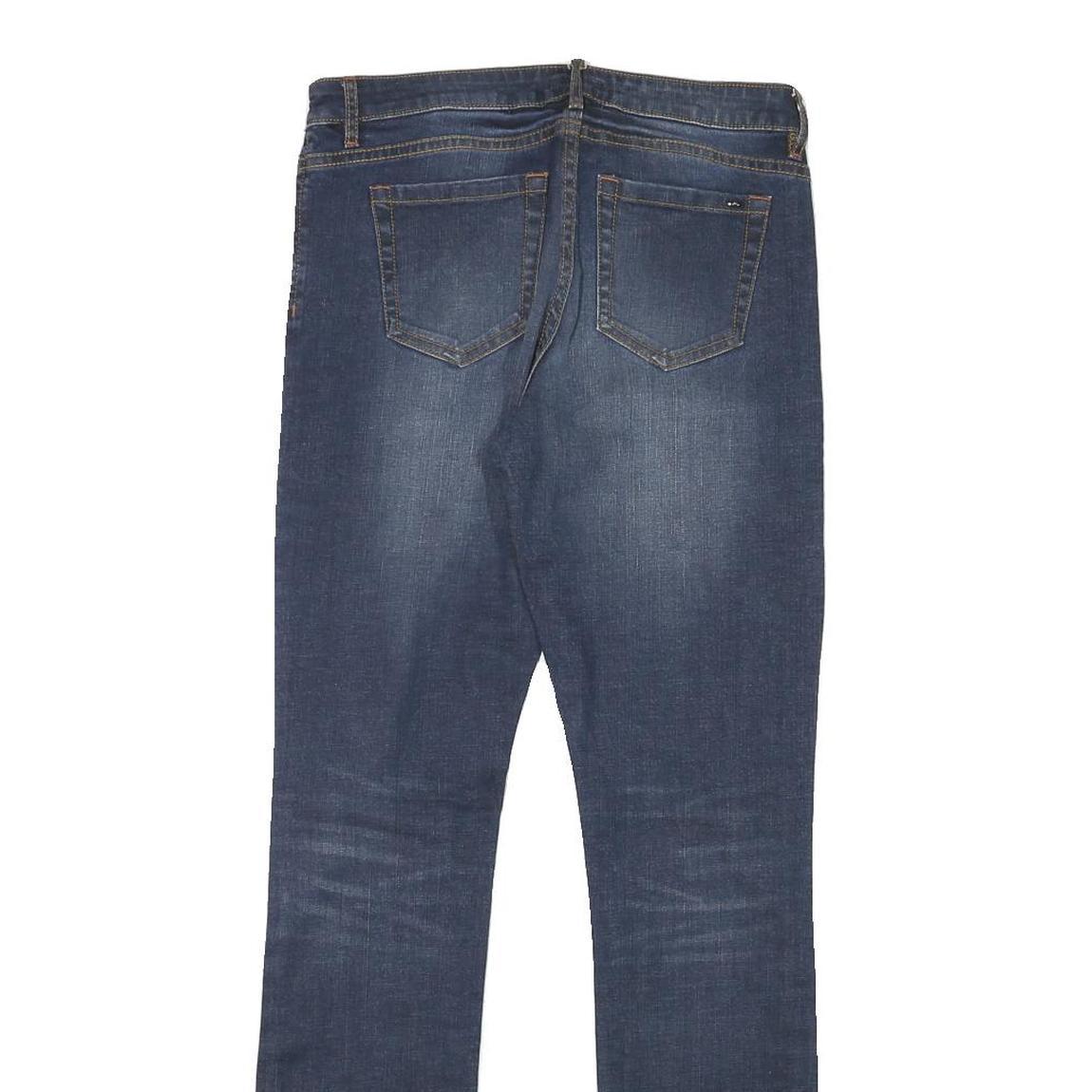 VICTORINOX Womens Jeans Blue Slim Skinny Denim Medium W28 L31 Stretch Zip