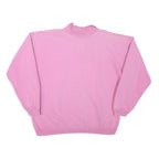 WEK THE WORLD Mens Pink Polo Collar XL Cotton Blend Sweatshirt Casual