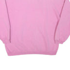 WEK THE WORLD Mens Pink Polo Collar XL Cotton Blend Sweatshirt Casual