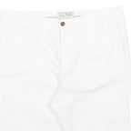 JACK WILLS Mens White Casual Cotton Blend Shorts L W36 Classic Fit Summer