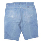 WRANGLER Womens Shorts Blue Casual Denim L W38 Lightweight Cotton Blend