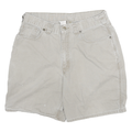 CARHARTT Mens Shorts Beige Casual Plain M W30 Durable Cotton Blend Workwear
