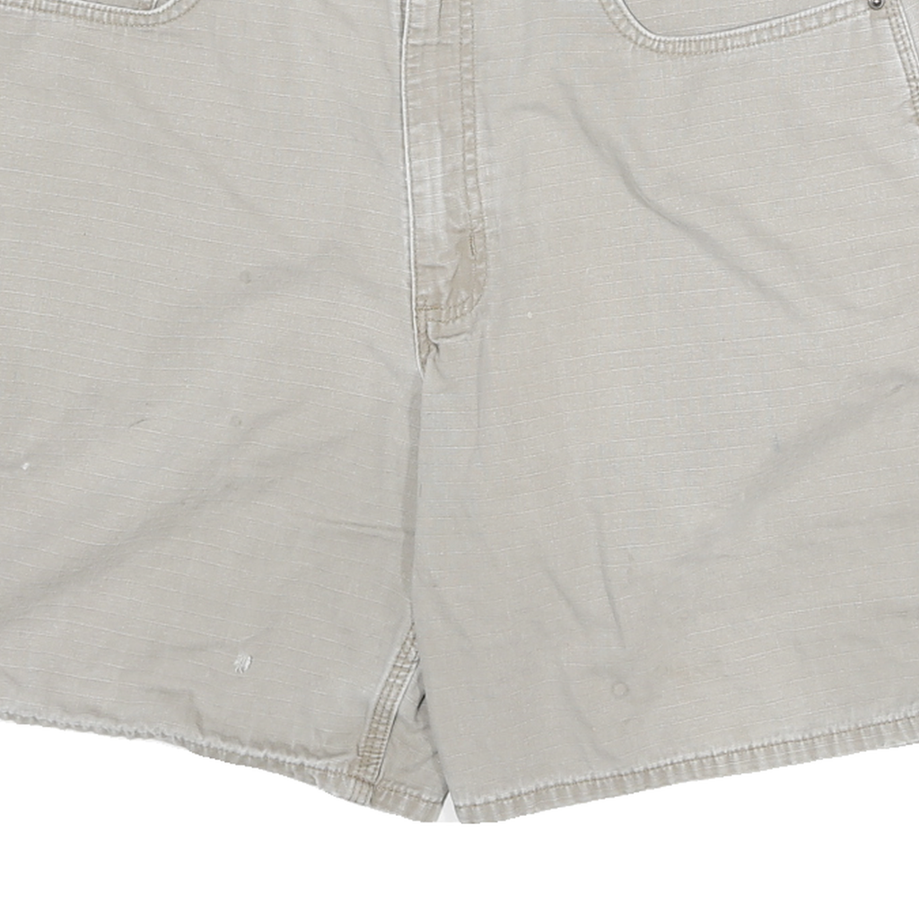CARHARTT Mens Shorts Beige Casual Plain M W30 Durable Cotton Blend Workwear