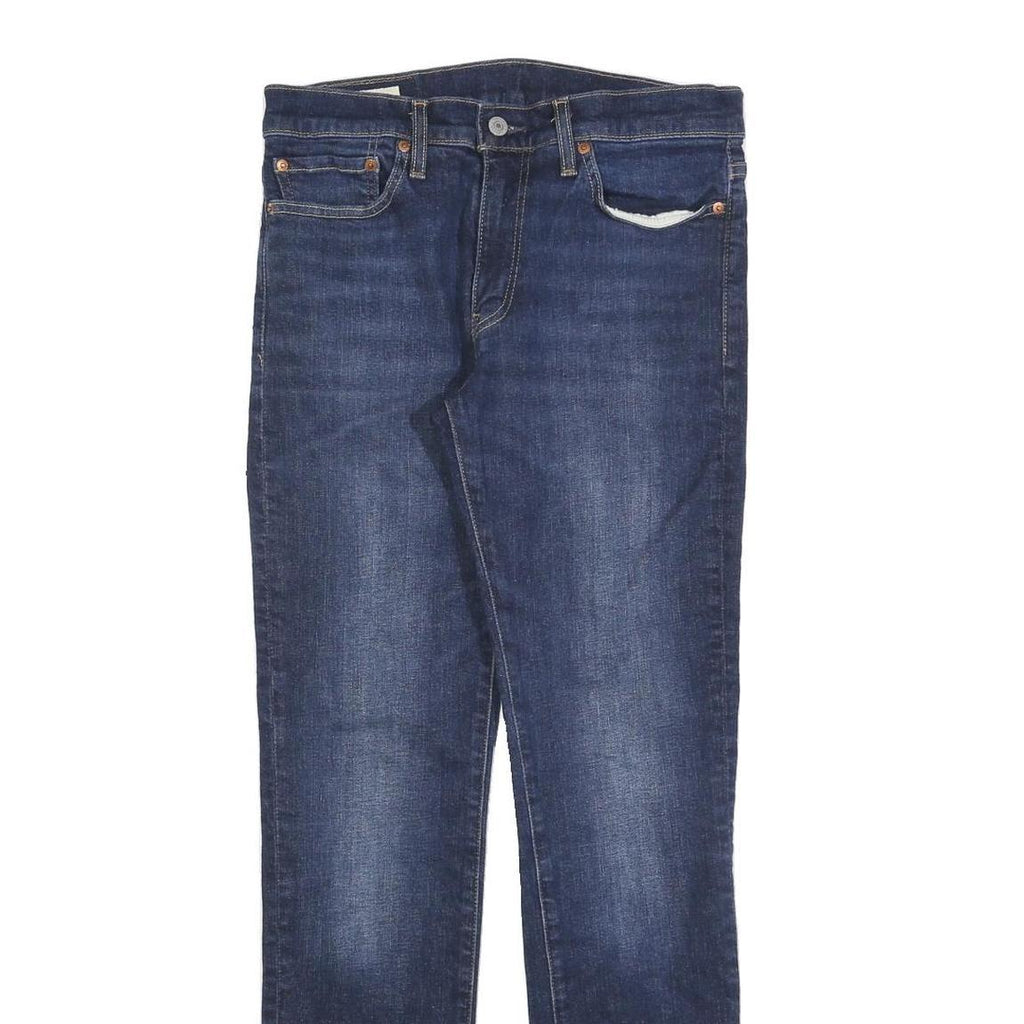 LEVI'S 511 BIG E Mens Slim Skinny Denim Medium W31 L32 Stretch Zip Jeans