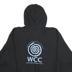 CHAMPION Mens Black Westcoast Childrens Clinic Pullover Hoodie L Cotton Blend