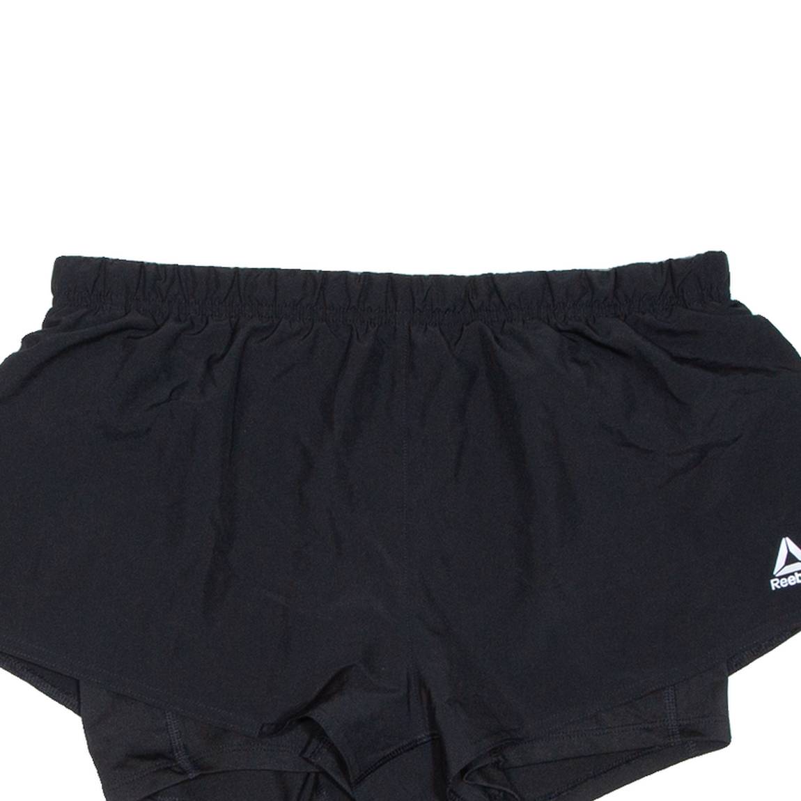 REEBOK Womens Sports Shorts Black Relaxed S W30