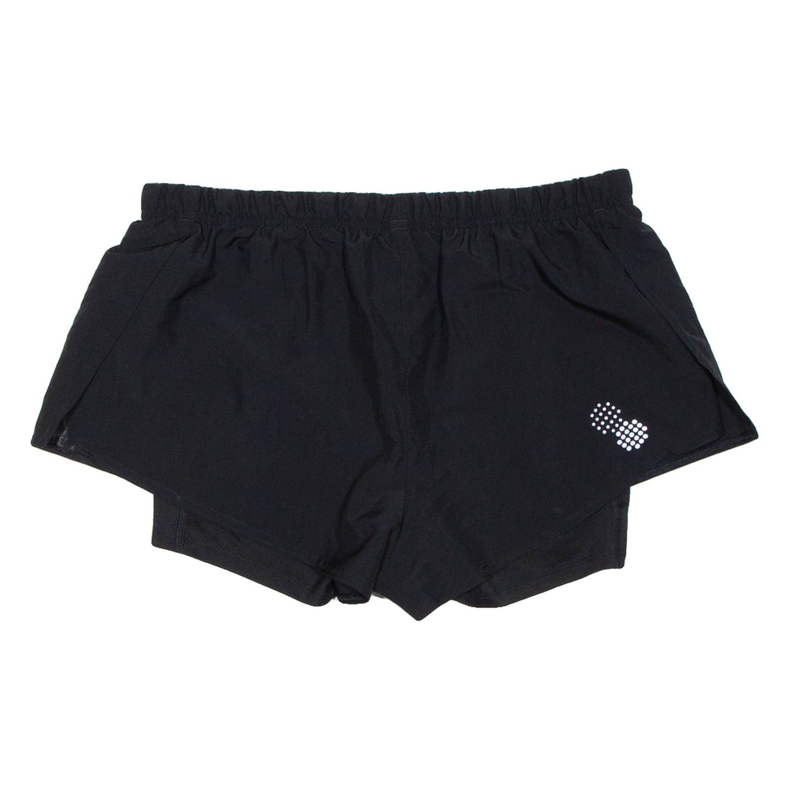 REEBOK Womens Sports Shorts Black Relaxed S W30