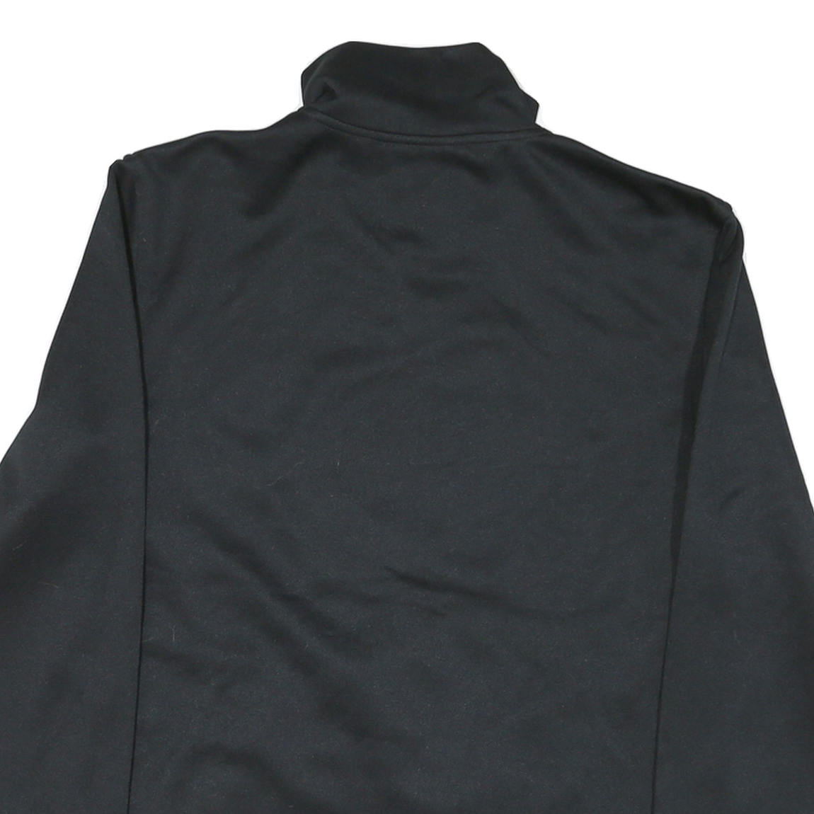 FILA Mens Black Zip Jacket S Polyester Blend Plain Lightweight Sportswear