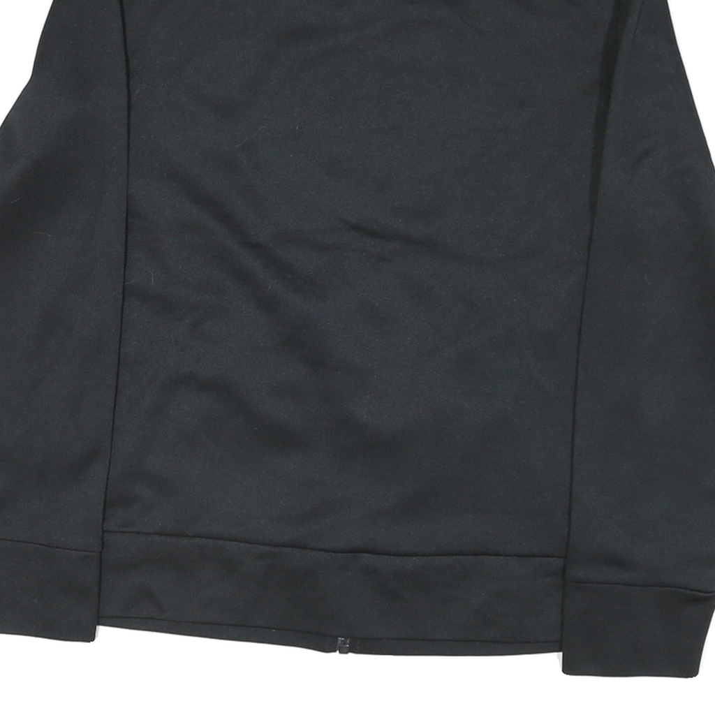 FILA Mens Black Zip Jacket S Polyester Blend Plain Lightweight Sportswear