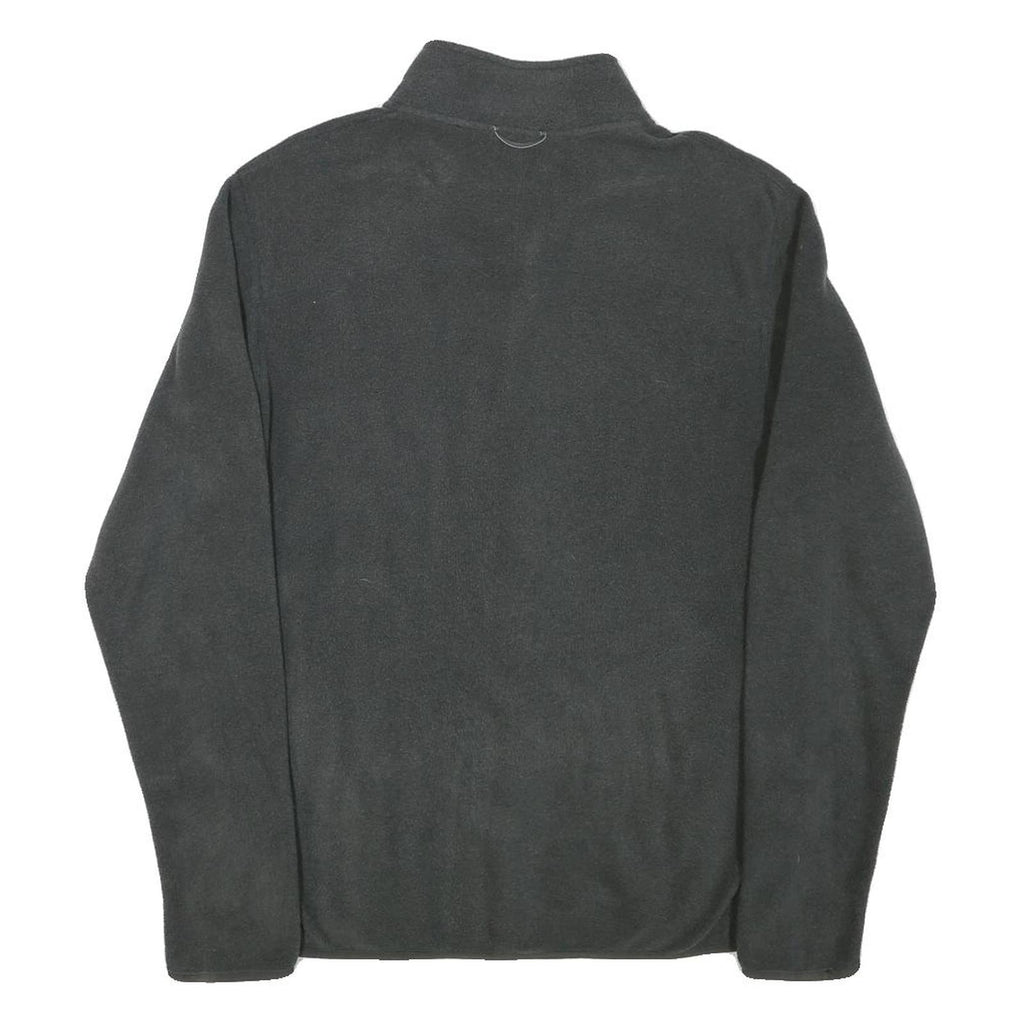 THE NORTH FACE Mens Black Jacket S Polyester Blend Fleece Zip Collar Casual