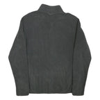 THE NORTH FACE Mens Black Jacket S Polyester Blend Fleece Zip Collar Casual