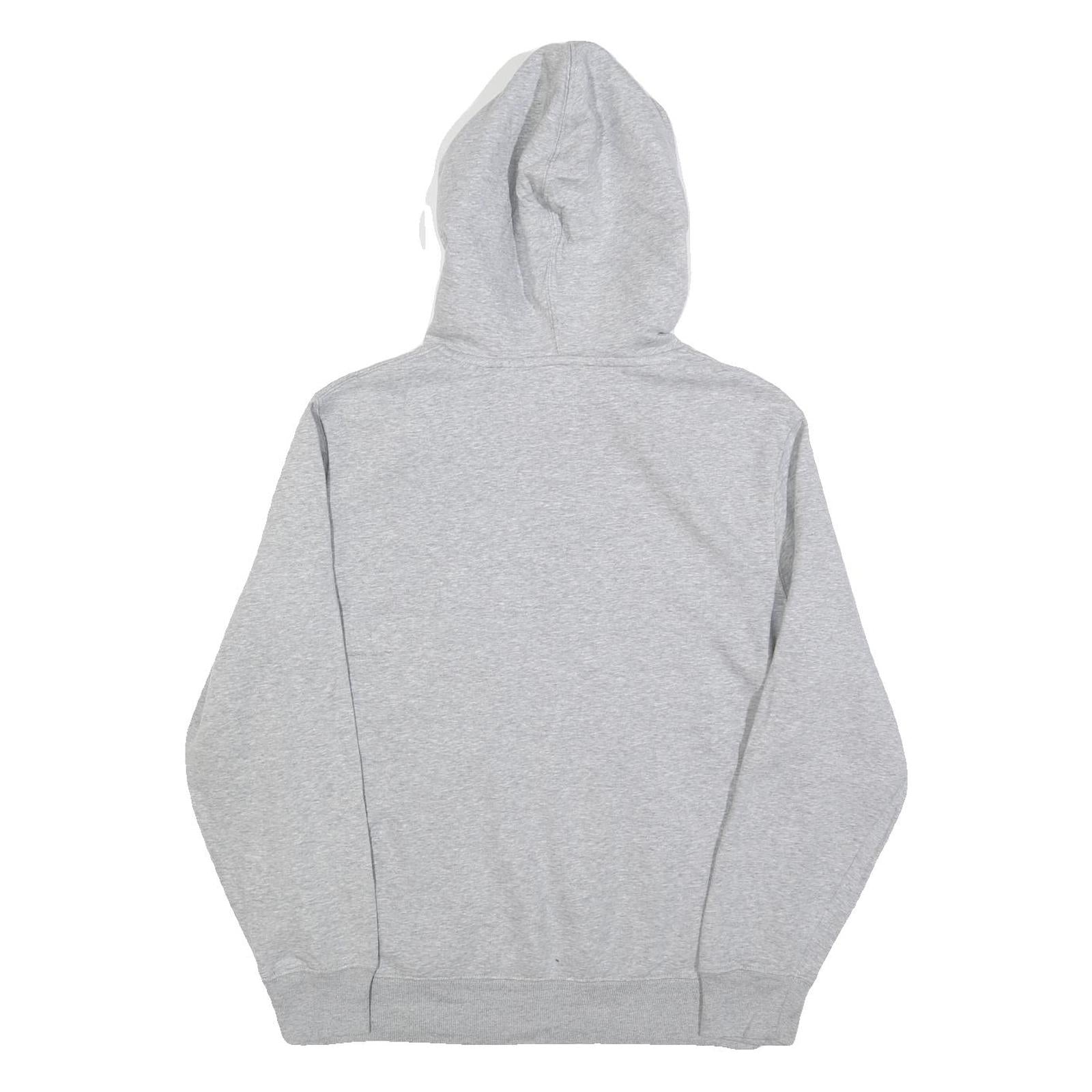 LEVI'S Mens Grey Pullover Hoodie S Cotton Blend Casual Drawstring Hooded