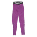NIKE Womens Joggers Purple Slim Skinny XS W20 L27 Workout Fitness Gymwear