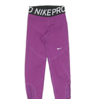 NIKE Womens Joggers Purple Slim Skinny XS W20 L27 Workout Fitness Gymwear