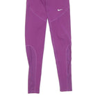 NIKE Womens Joggers Purple Slim Skinny XS W20 L27 Workout Fitness Gymwear