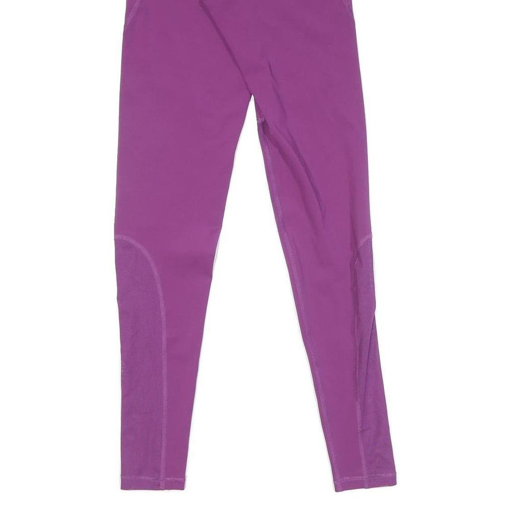 NIKE Womens Joggers Purple Slim Skinny XS W20 L27 Workout Fitness Gymwear