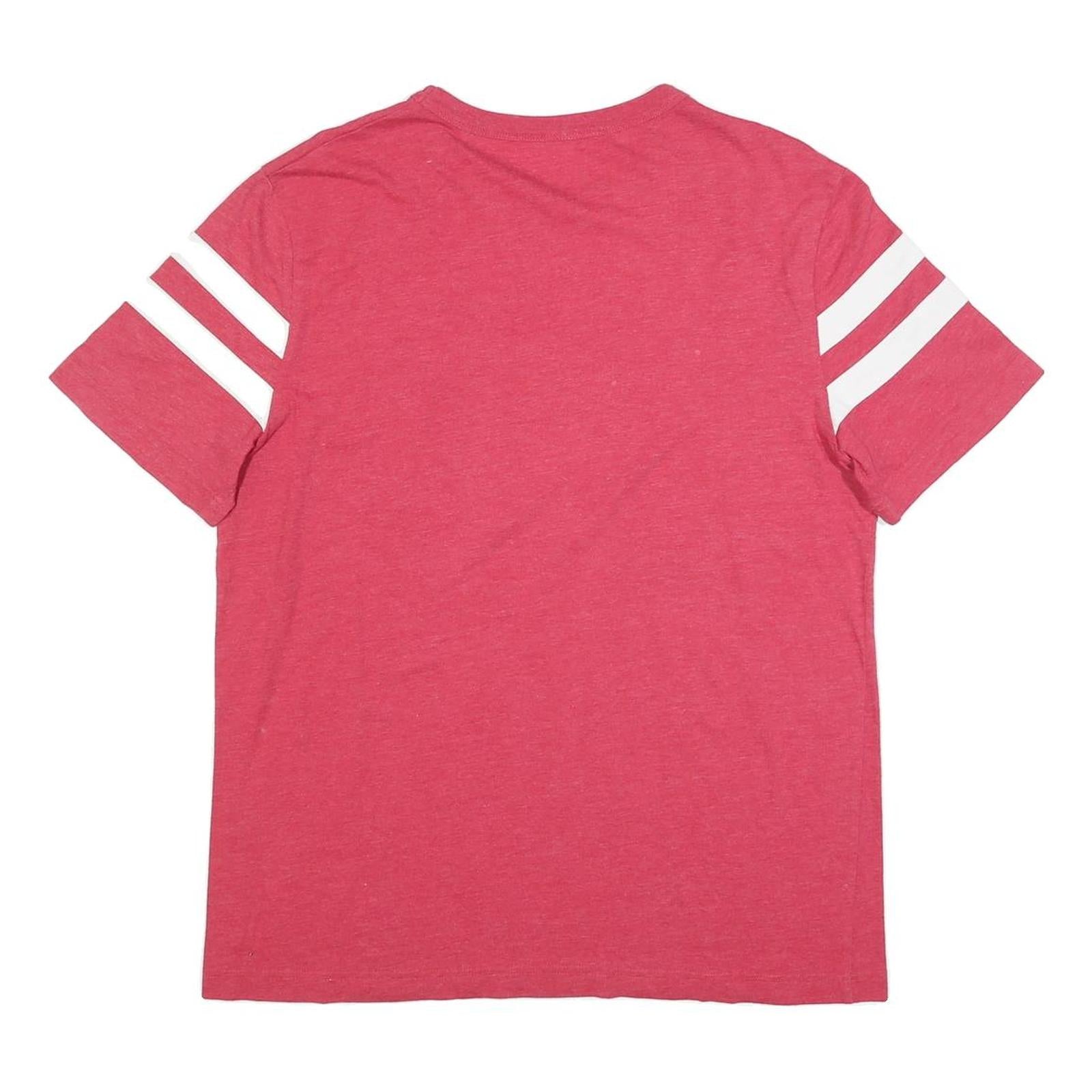 COCA COLA Mens Red Short Sleeve Crew Neck Graphic T-Shirt L