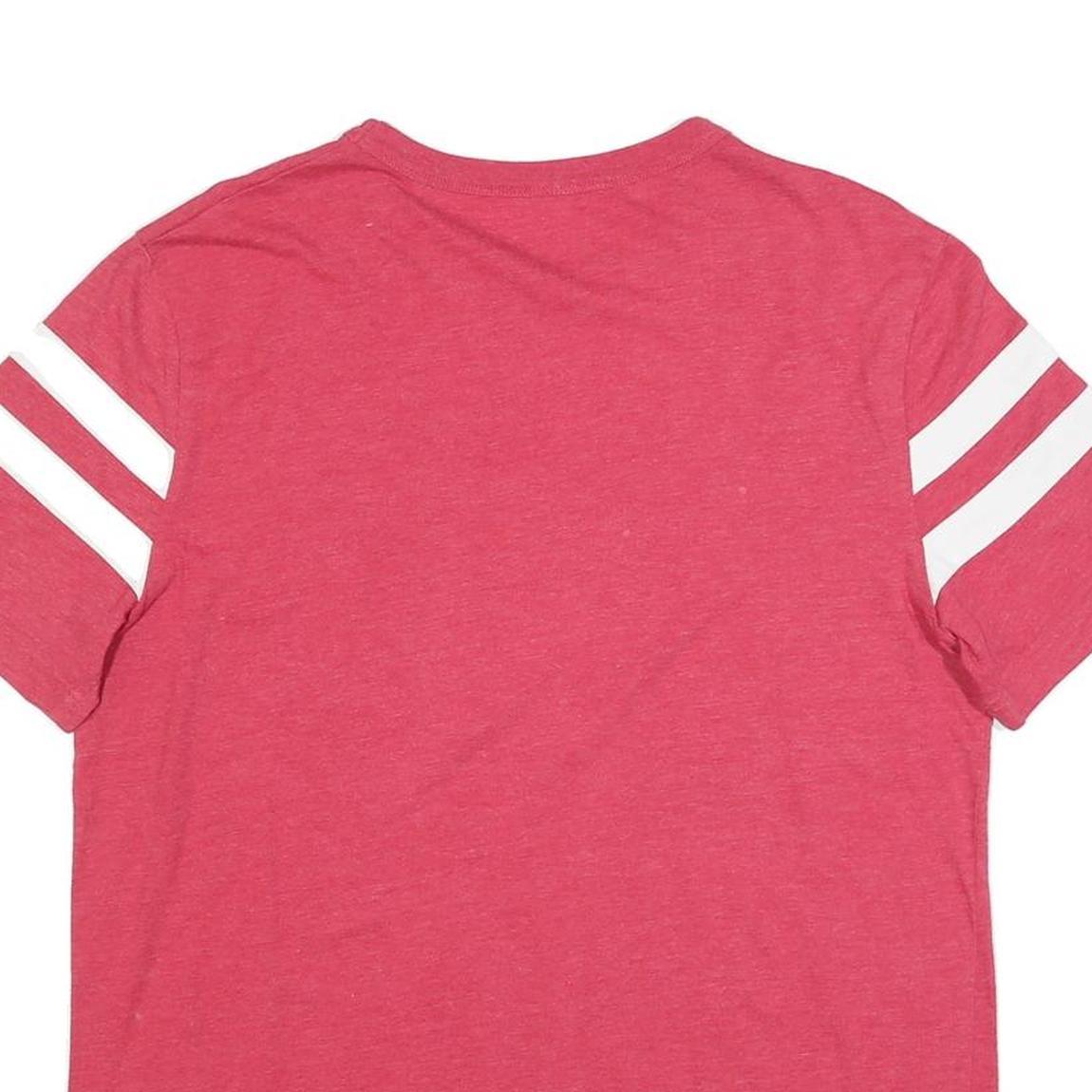 COCA COLA Mens Red Short Sleeve Crew Neck Graphic T-Shirt L