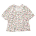 Womens Printed Blouse Pink Floral L
