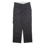 DICKIES Cargo Mens Trousers Black Regular Straight W29 L28