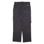 DICKIES Cargo Mens Trousers Black Regular Straight W29 L28