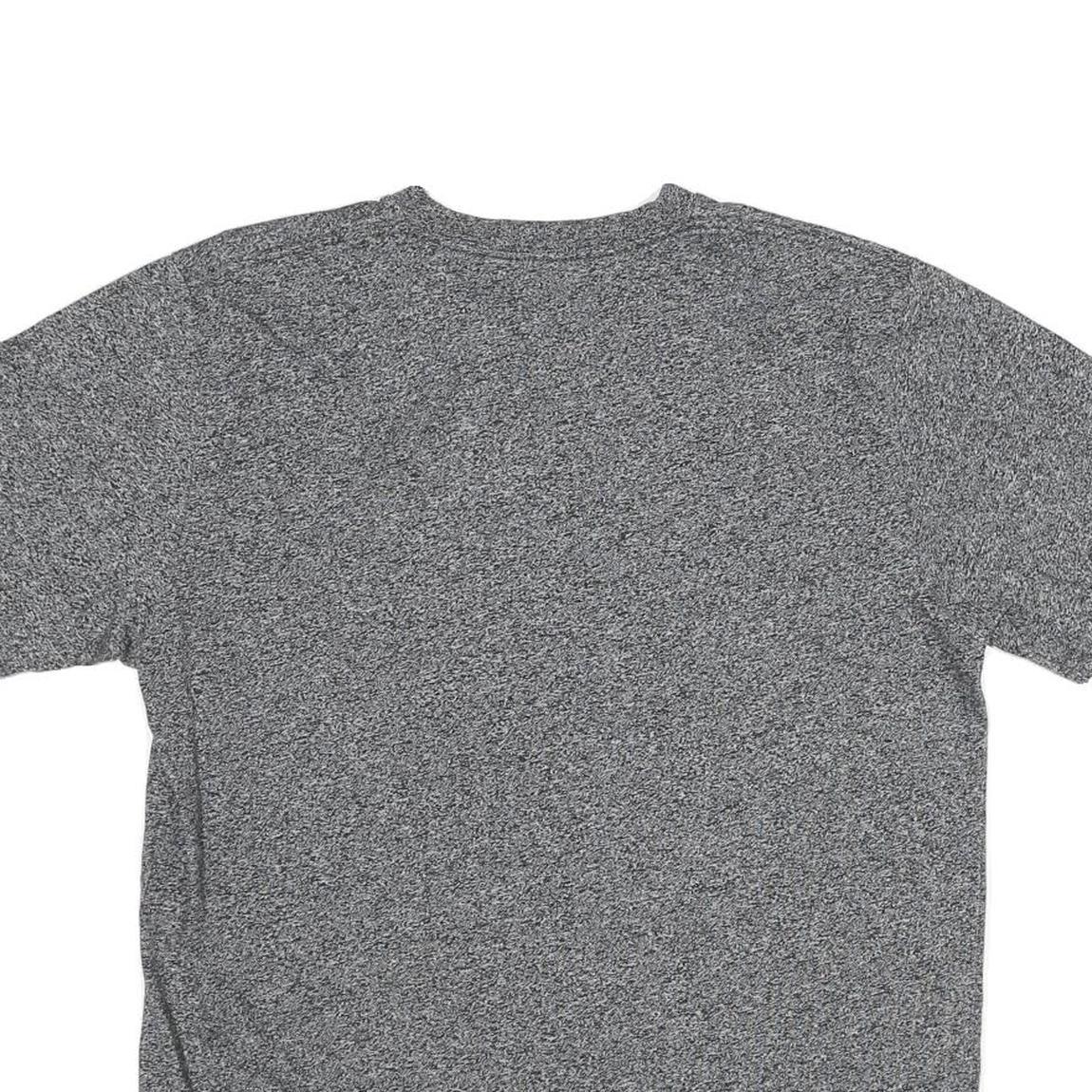 CARHARTT Mens Grey Marl Graphic T-Shirt S Short Sleeve Crew Neck Classic Cotton