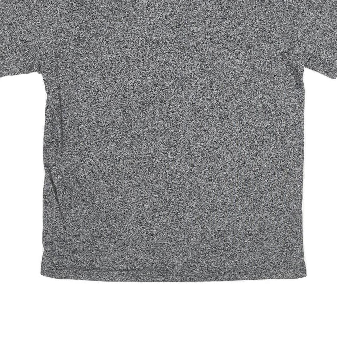 CARHARTT Mens Grey Marl Graphic T-Shirt S Short Sleeve Crew Neck Classic Cotton