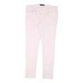 LEVI'S Womens Cotton Blend Pink Slim Skinny Trousers W34 L31 Stylish Fit Zip