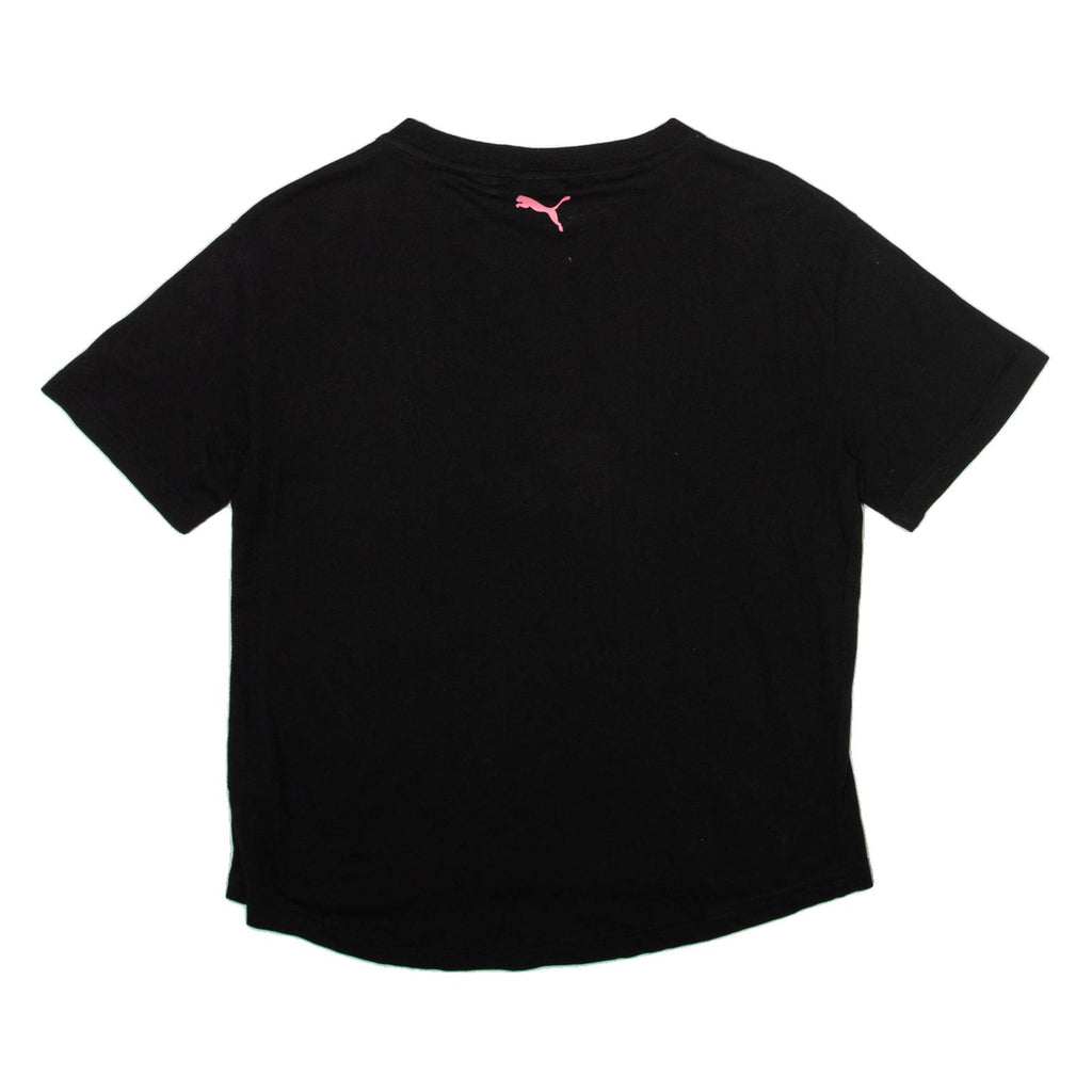 PUMA Womens T-Shirt Black XS