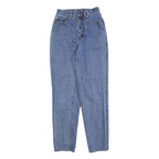 TEDDY'S Womens Jeans Blue Slim Straight Denim Medium W24 L30 Classic Fit Zip