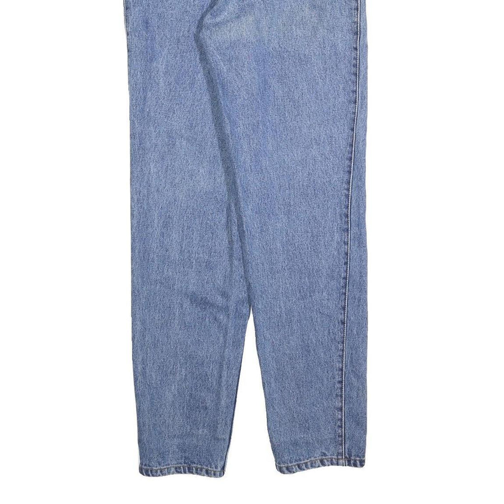 TEDDY'S Womens Jeans Blue Slim Straight Denim Medium W24 L30 Classic Fit Zip