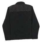 CALVIN KLEIN Womens Black Jacket L Polyester Zip Plain Classic Casual Outerwear