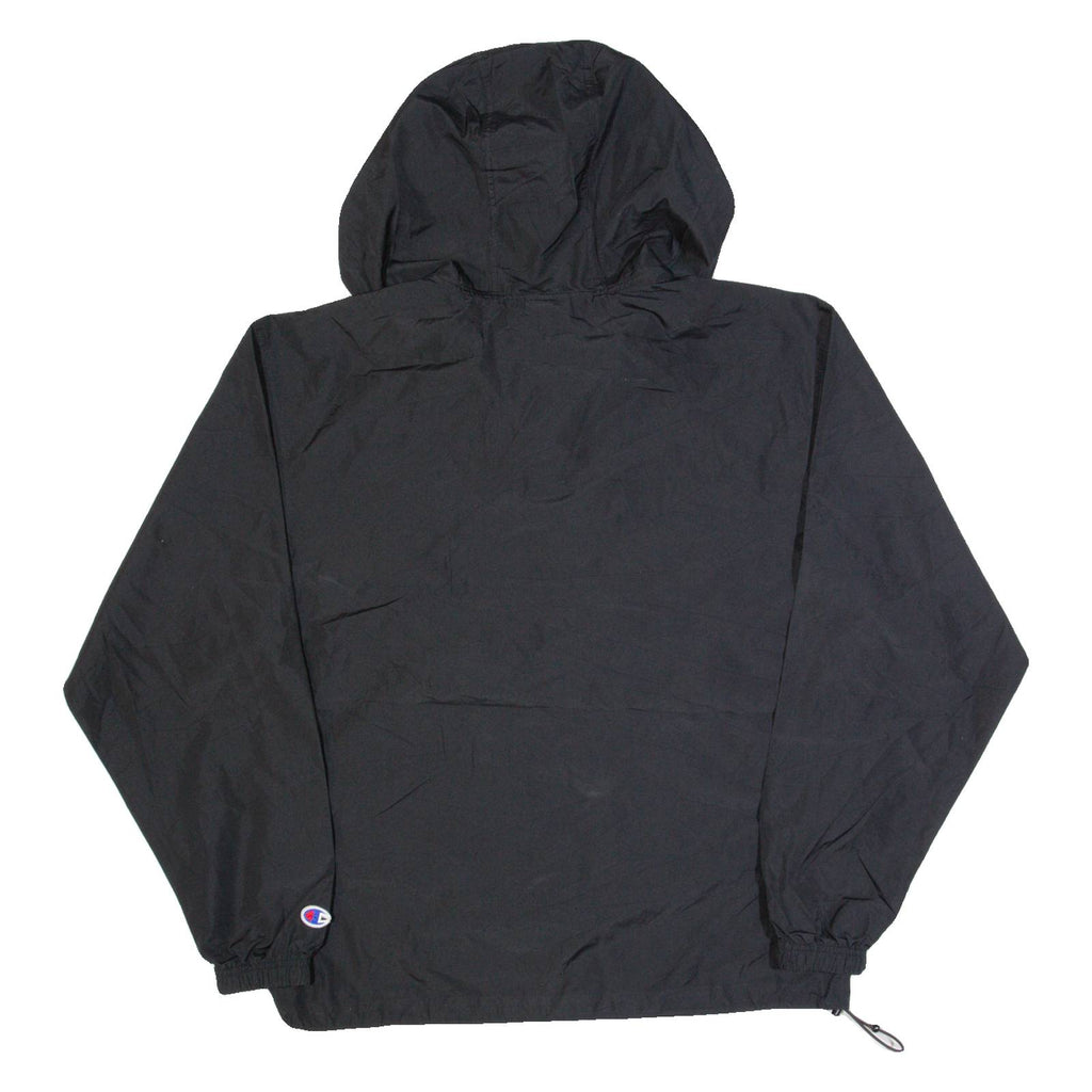 CHAMPION Iupui Jaguars Mens Anorak Jacket Black USA Hooded S