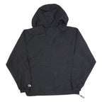 CHAMPION Iupui Jaguars Mens Anorak Jacket Black USA Hooded S