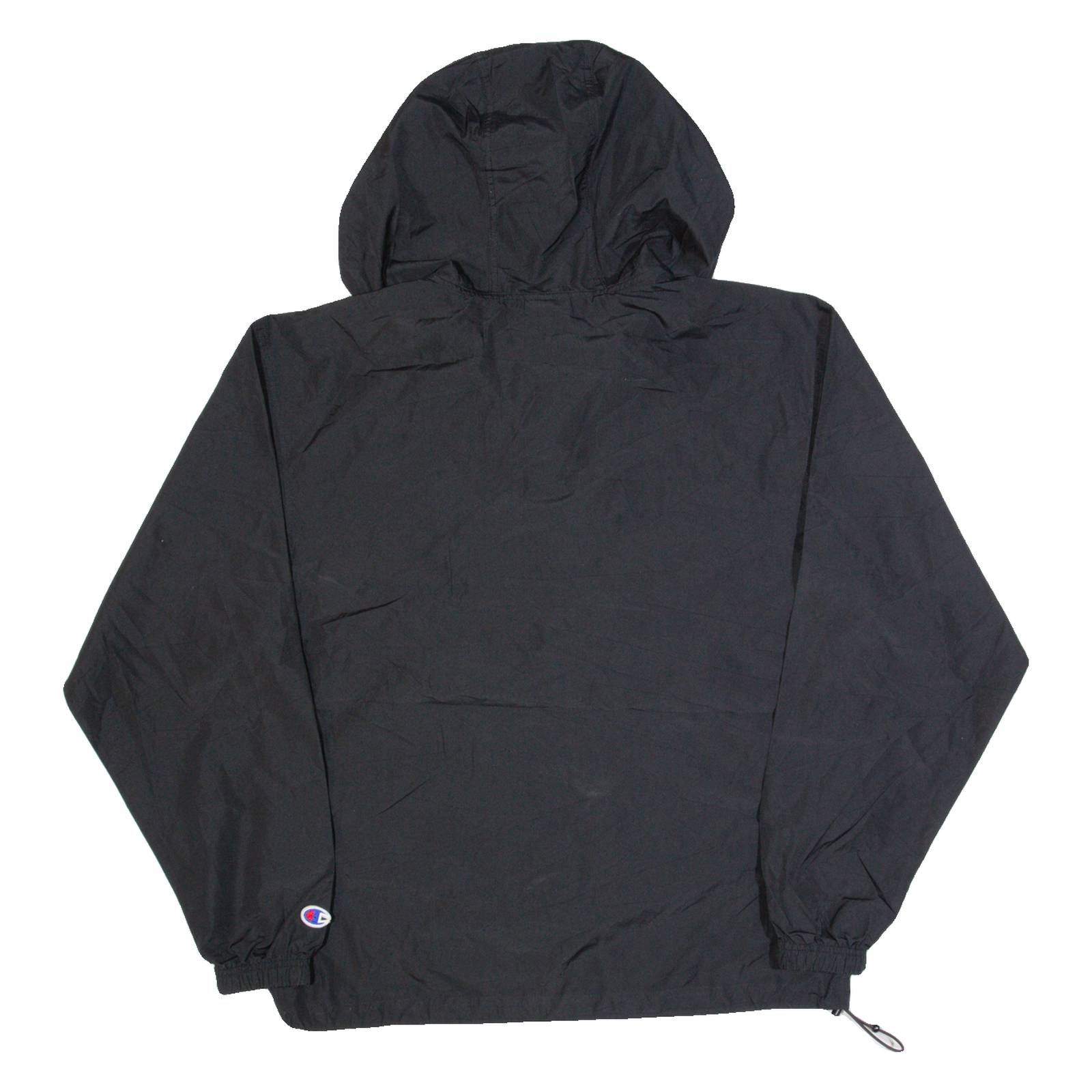 CHAMPION Iupui Jaguars Mens Anorak Jacket Black USA Hooded S