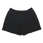 NIKE Womens Shorts Black Casual Plain L W30 Comfortable Lightweight Polyester