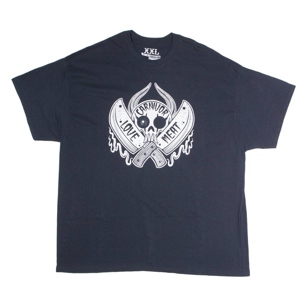 CARNIVOR Love Meat Mens T-Shirt Black 2XL