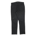 LEVI'S Womens Black Slim Skinny Denim Cotton Blend Jeans W29 L28 Stylish Zip