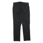 LEVI'S Womens Black Slim Skinny Denim Cotton Blend Jeans W29 L28 Stylish Zip