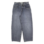 GUESS Womens Blue Regular Fit Straight Denim Jeans W27 L26 Classic Cotton Button